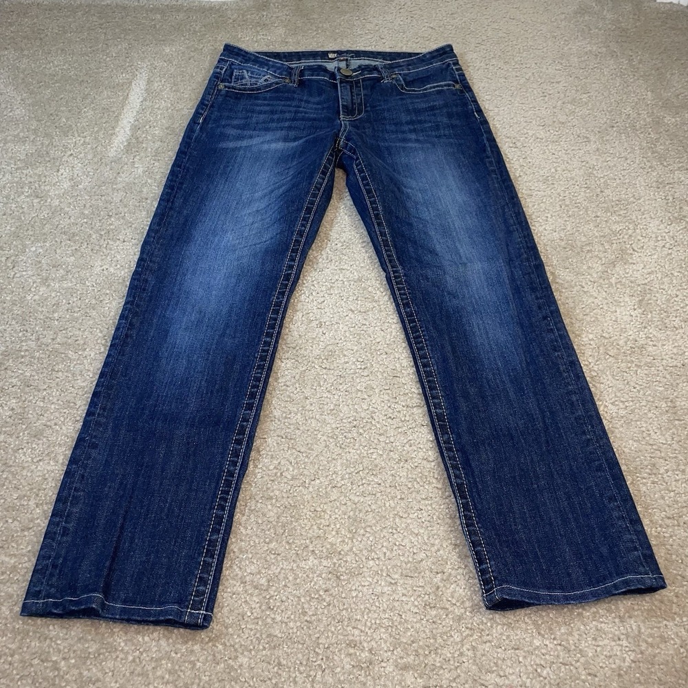 KUT from the Kloth Womens Size 6 Dark Wash Straight Leg Stretch Jeans RN 58539